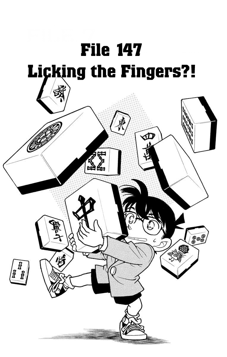 Detective Conan Chapter 147 page 2 - Chapter 147: Licking the Fingers?!
