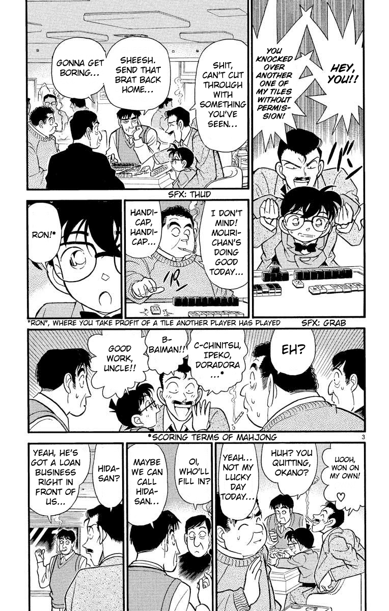 Detective Conan Chapter 147 page 4 - Chapter 147: Licking the Fingers?!