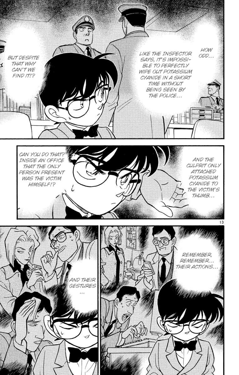 Detective Conan Chapter 148 page 14 - Chapter 148: Did They Use Magic?!