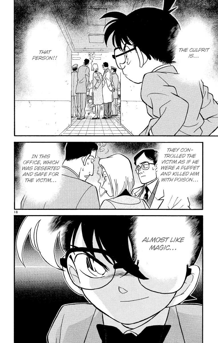 Detective Conan Chapter 148 page 19 - Chapter 148: Did They Use Magic?!