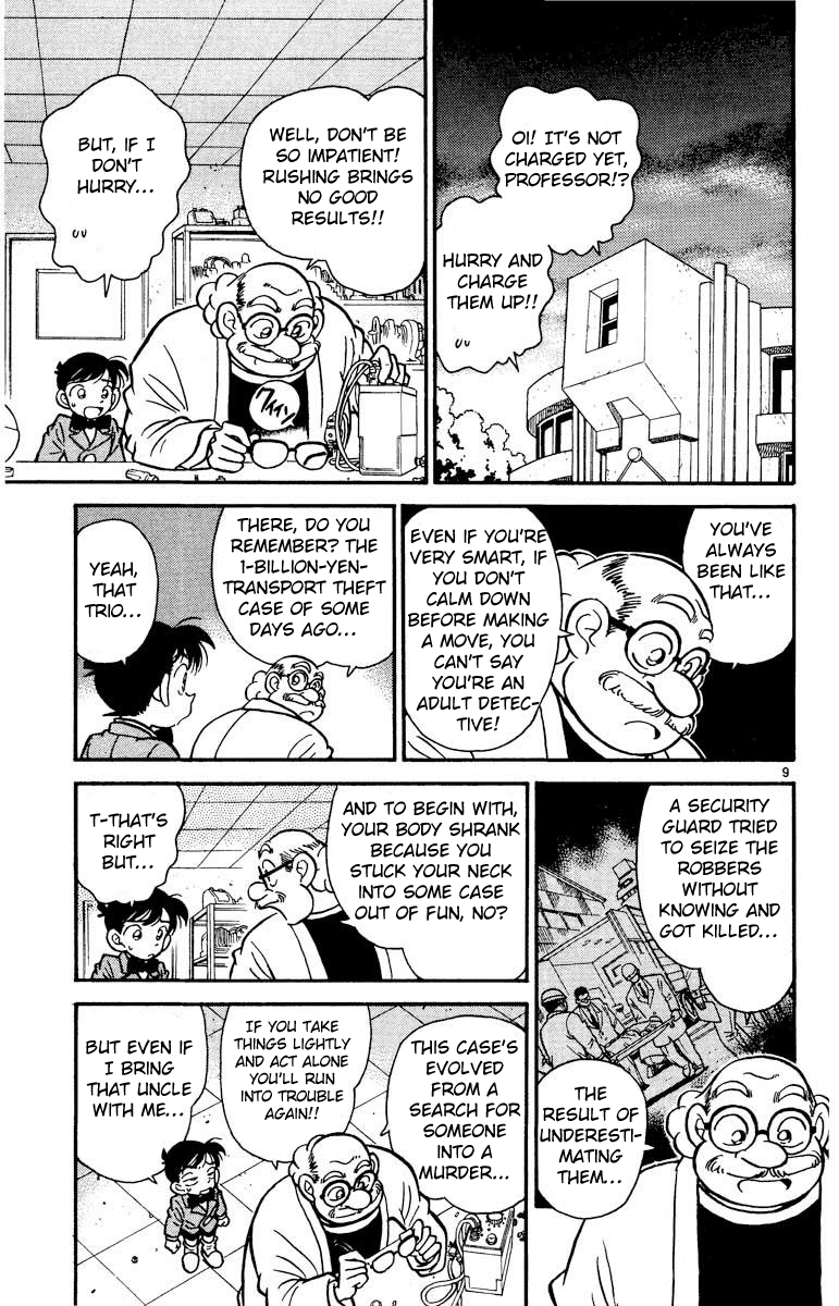 Detective Conan Chapter 15 page 10 - Chapter 15: Chase the Giant!