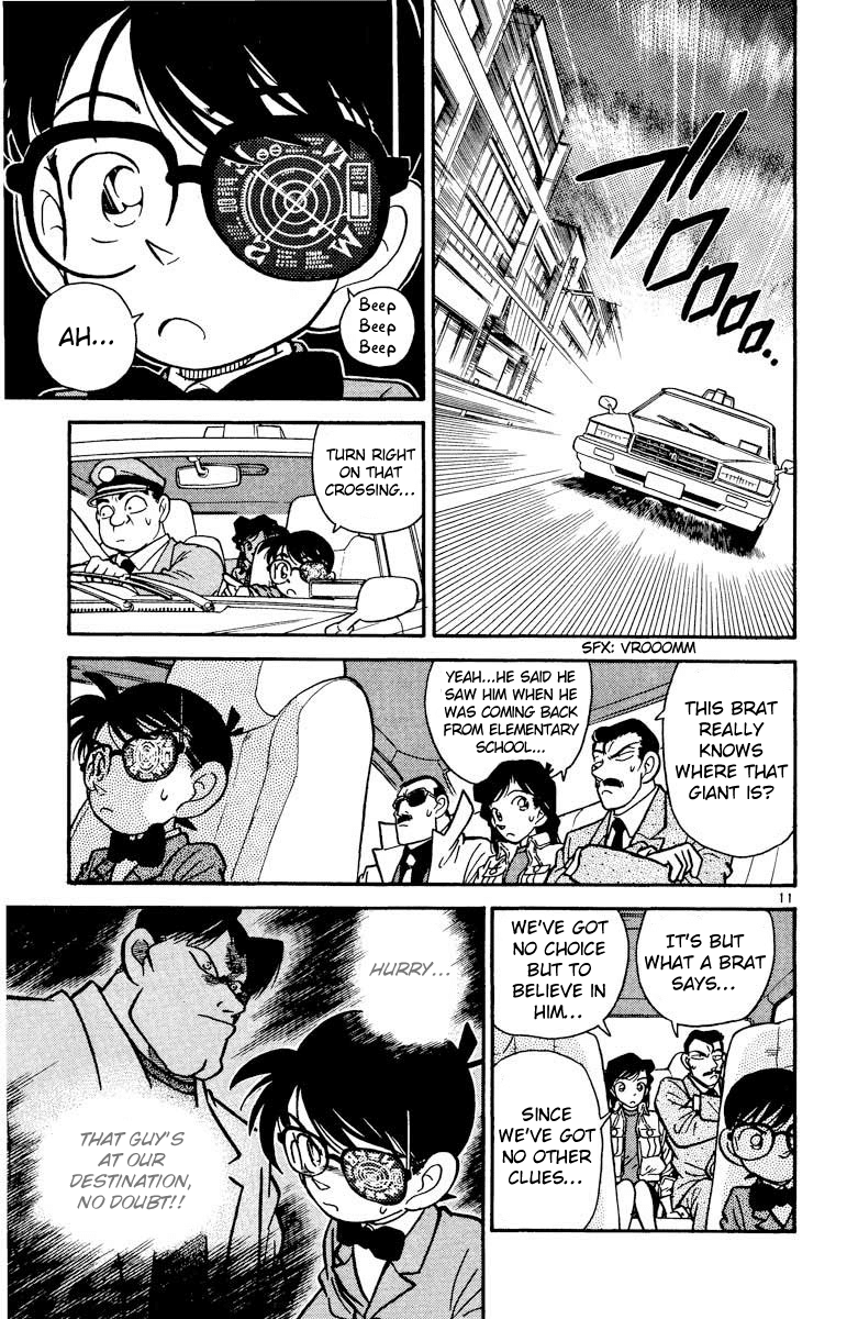 Detective Conan Chapter 15 page 12 - Chapter 15: Chase the Giant!