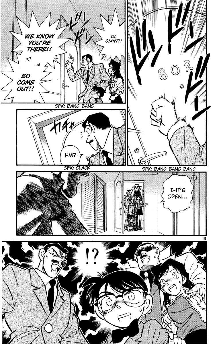 Detective Conan Chapter 15 page 16 - Chapter 15: Chase the Giant!