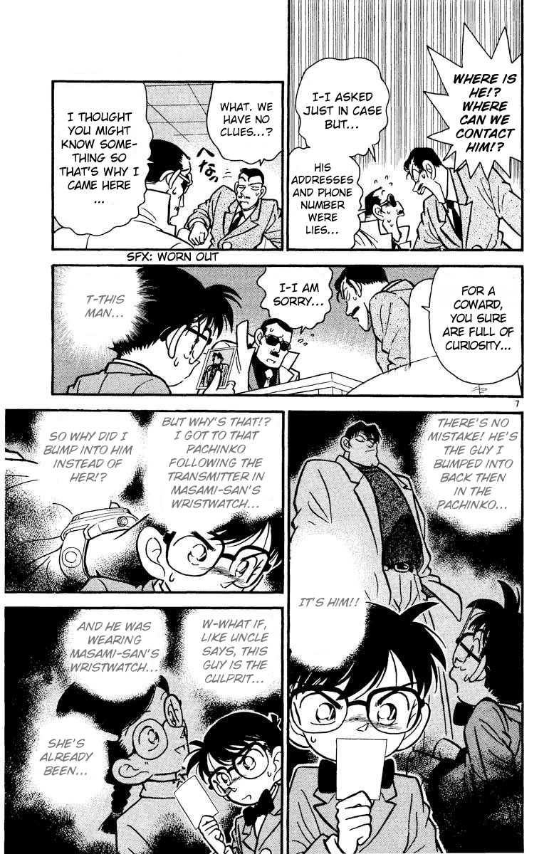 Detective Conan Chapter 15 page 8 - Chapter 15: Chase the Giant!