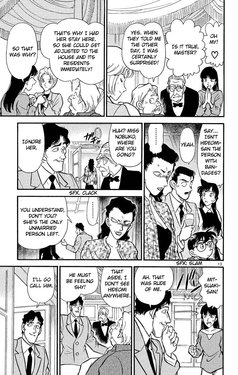 Detective Conan Chapter 150 page 14 - Chapter 150: Blood-soaked Bandages