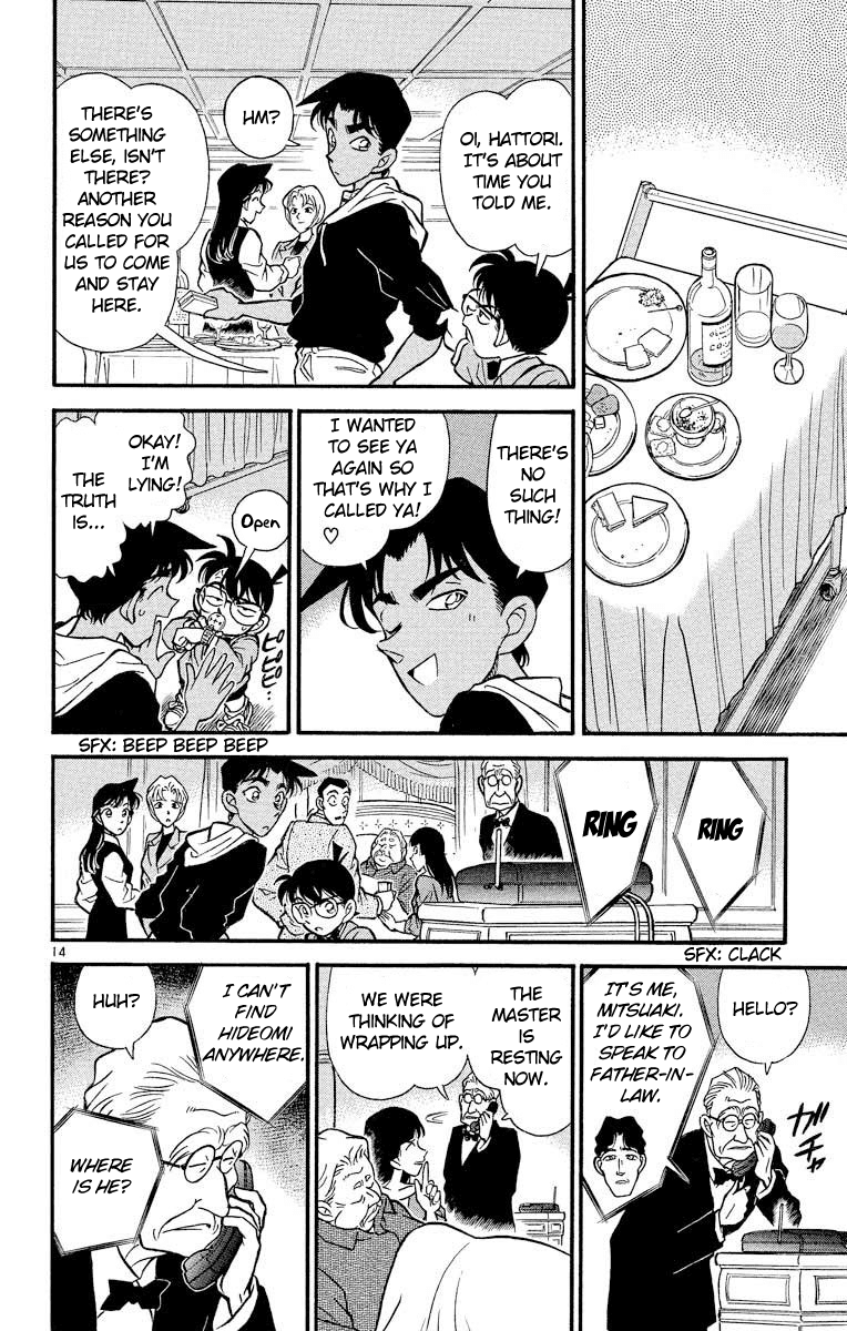 Detective Conan Chapter 150 page 15 - Chapter 150: Blood-soaked Bandages