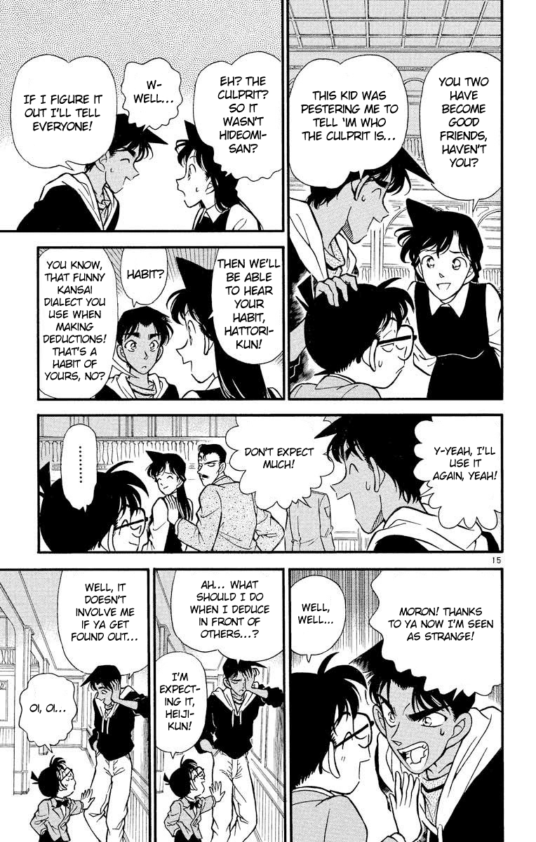 Detective Conan Chapter 151 page 16 - Chapter 151: The White Murder