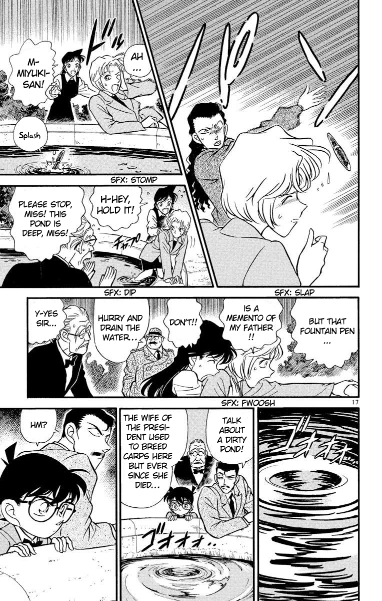 Detective Conan Chapter 151 page 18 - Chapter 151: The White Murder