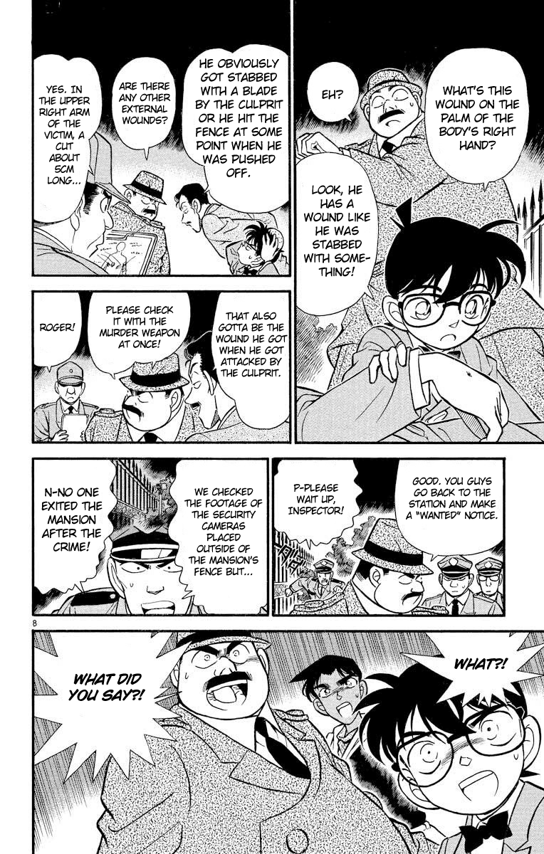 Detective Conan Chapter 151 page 9 - Chapter 151: The White Murder