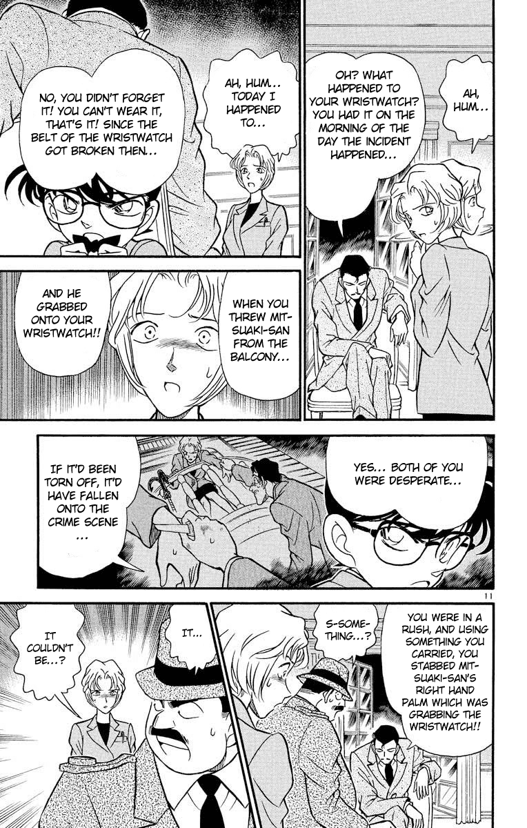 Detective Conan Chapter 153 page 12 - Chapter 153: The Bonds of Fire