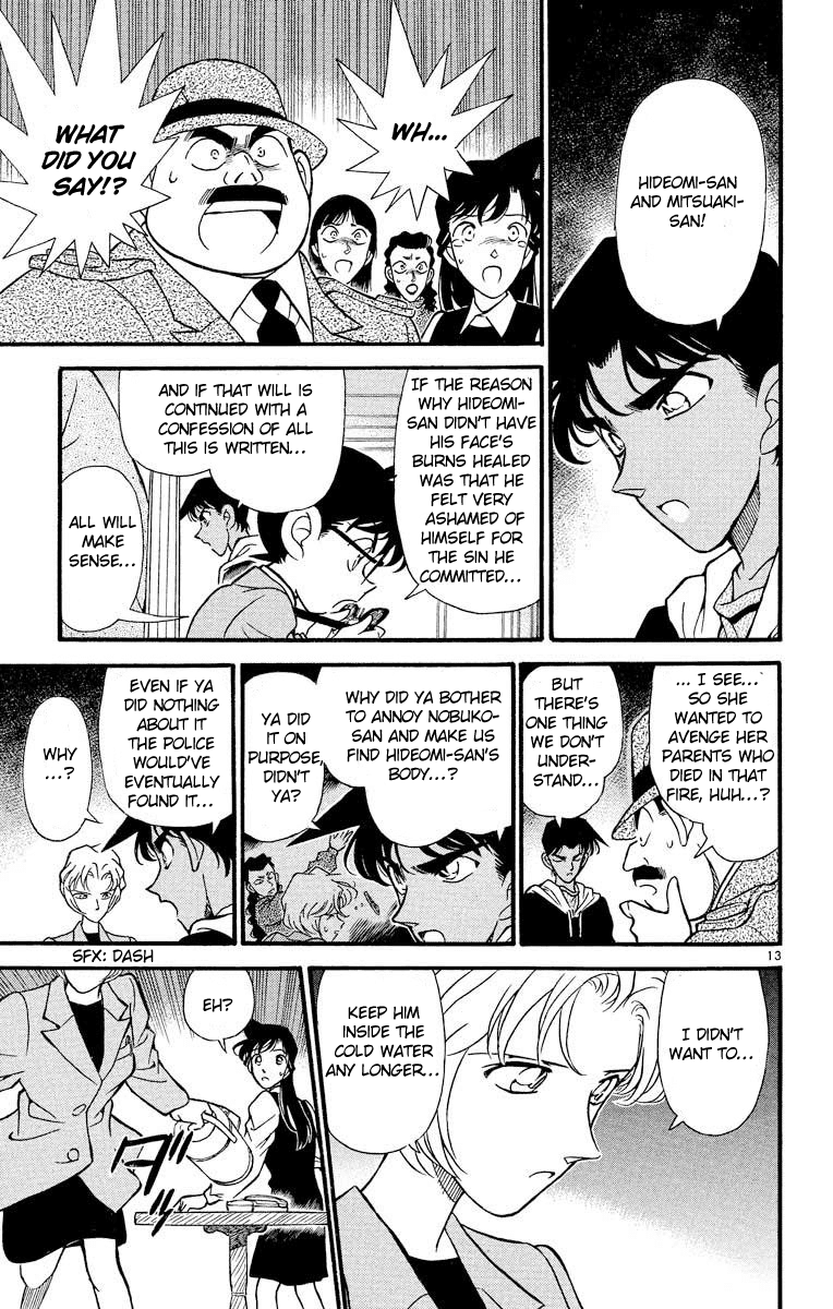 Detective Conan Chapter 153 page 14 - Chapter 153: The Bonds of Fire
