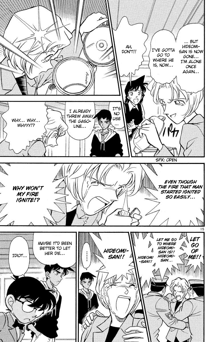 Detective Conan Chapter 153 page 16 - Chapter 153: The Bonds of Fire