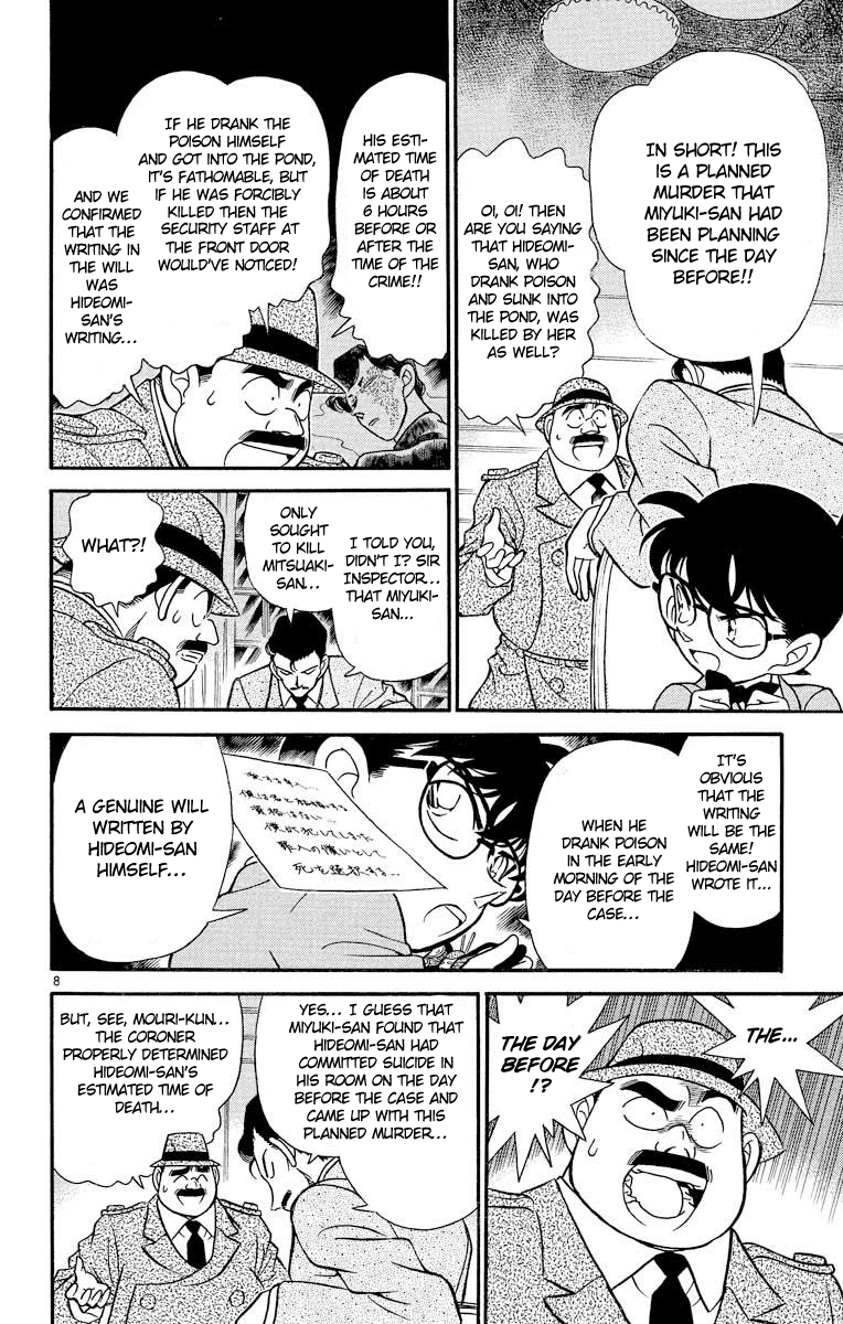Detective Conan Chapter 153 page 9 - Chapter 153: The Bonds of Fire