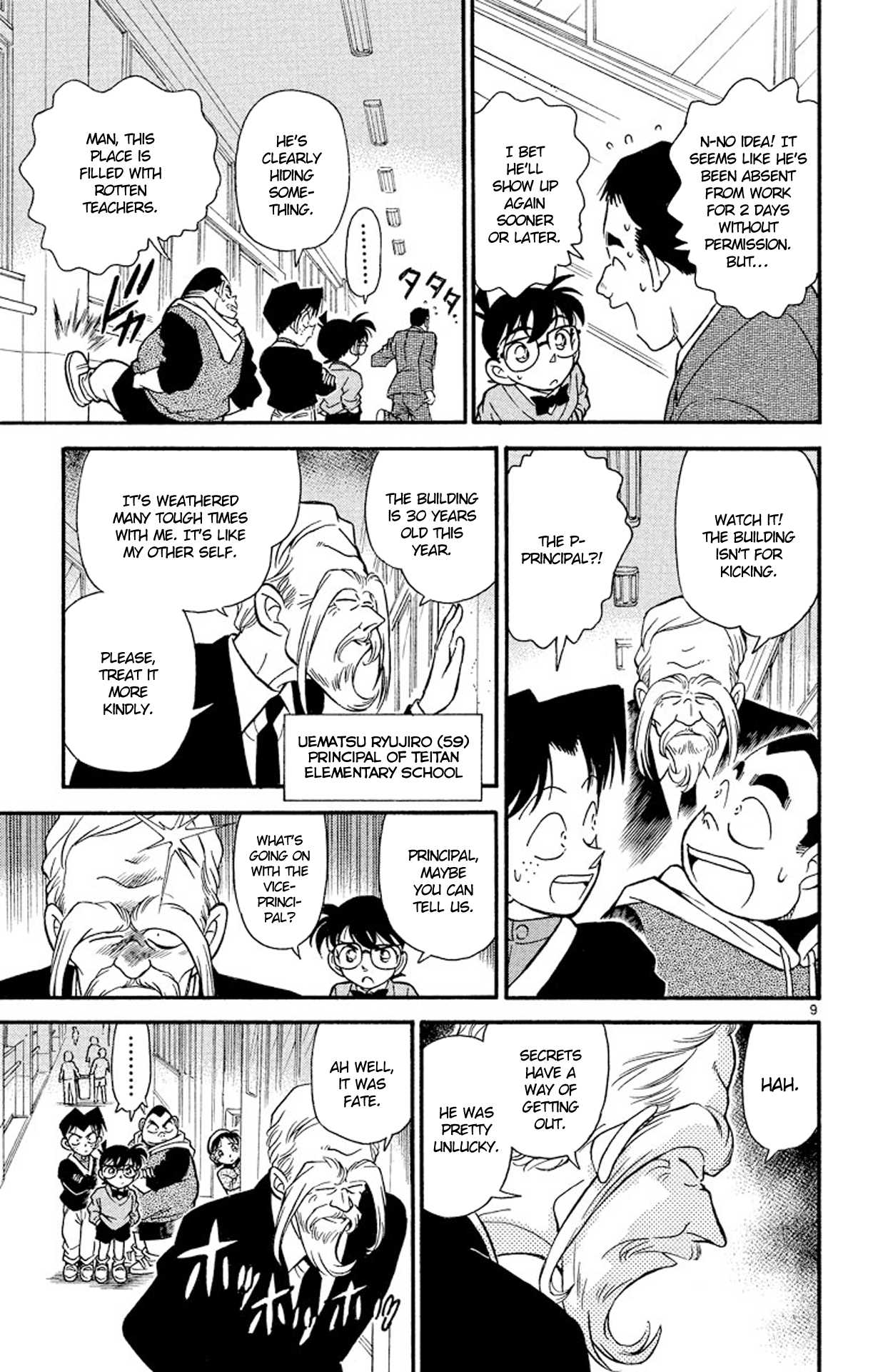Detective Conan Chapter 154 page 10 - Chapter 154: The School's Mysteries