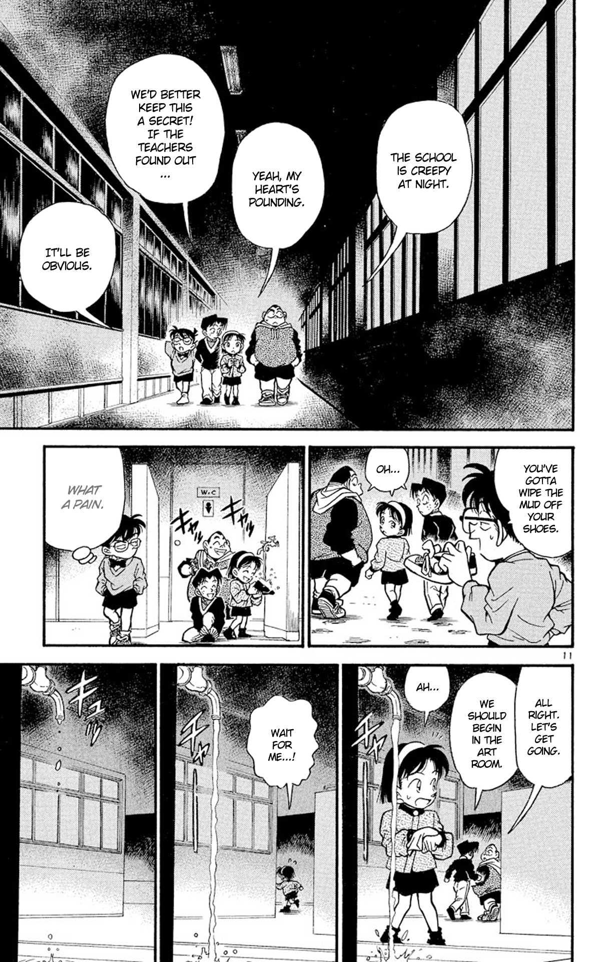 Detective Conan Chapter 154 page 12 - Chapter 154: The School's Mysteries