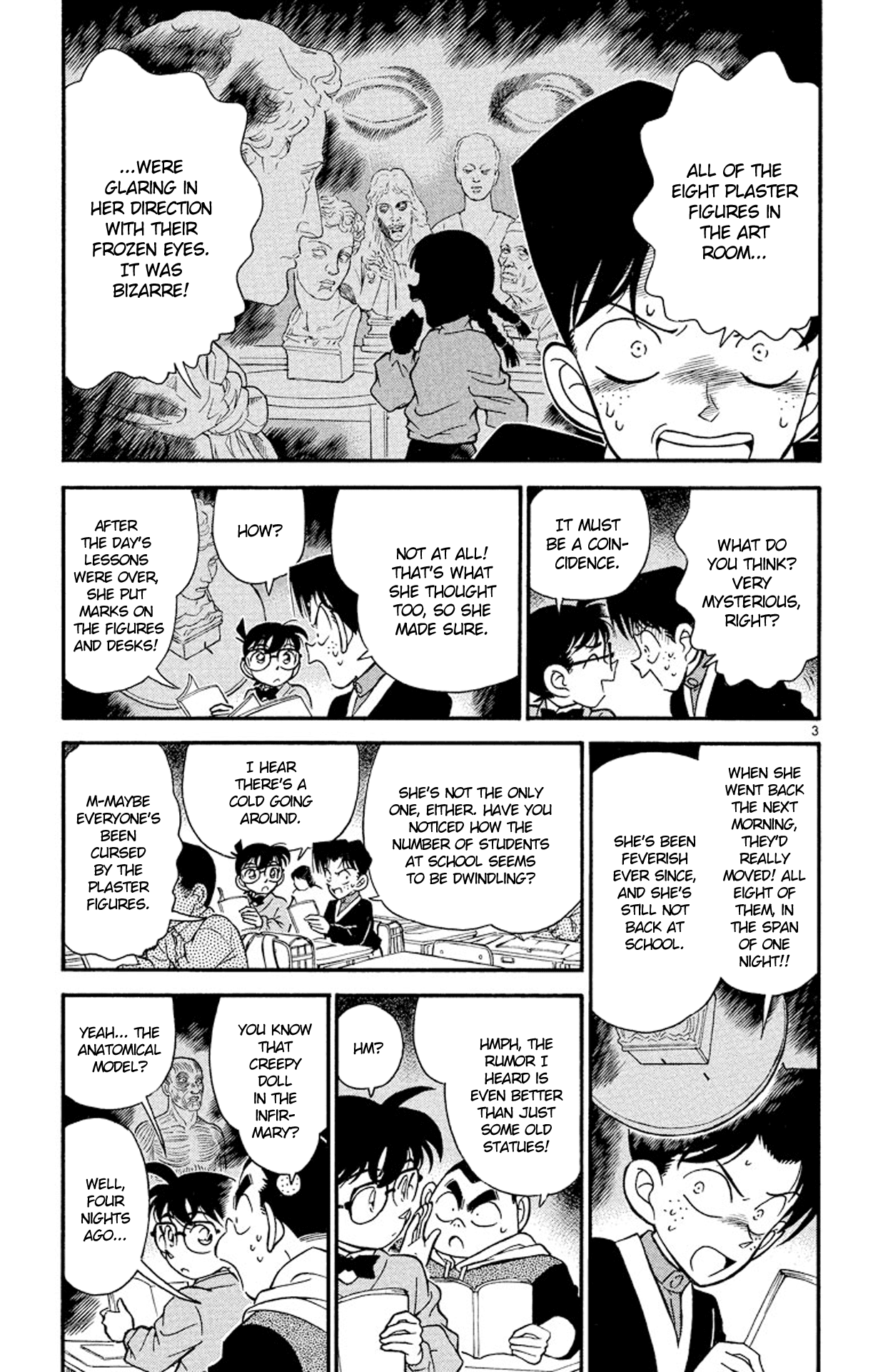 Detective Conan Chapter 154 page 4 - Chapter 154: The School's Mysteries