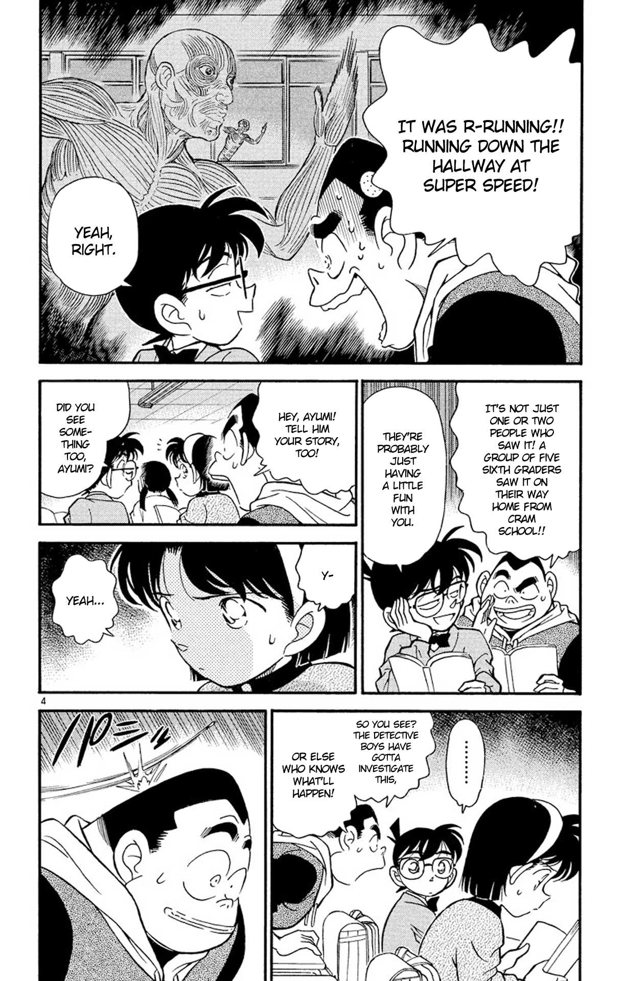 Detective Conan Chapter 154 page 5 - Chapter 154: The School's Mysteries