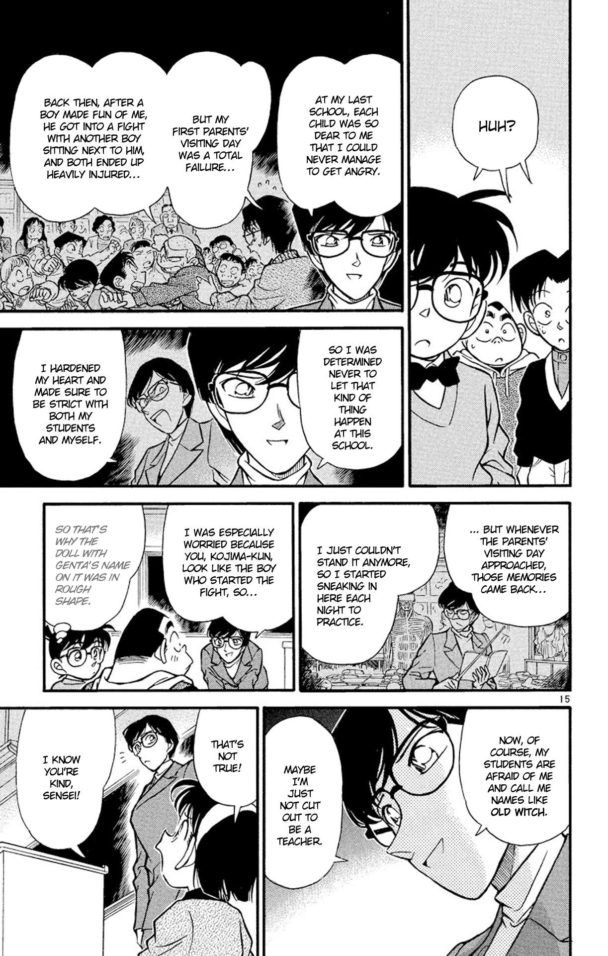 Detective Conan Chapter 155 page 16 - Chapter 155: Someone's There?!