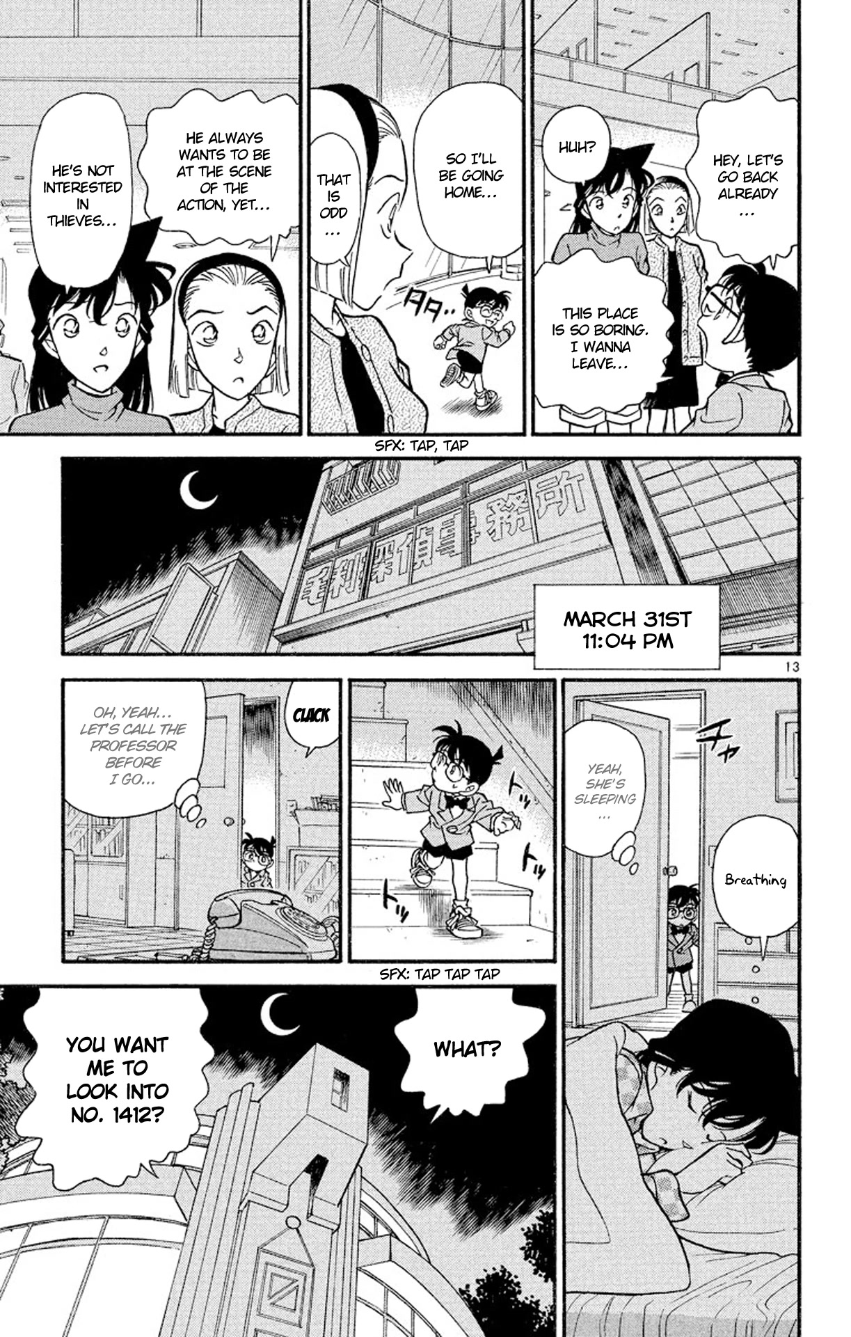 Detective Conan Chapter 156 page 14 - Chapter 156: Encounter