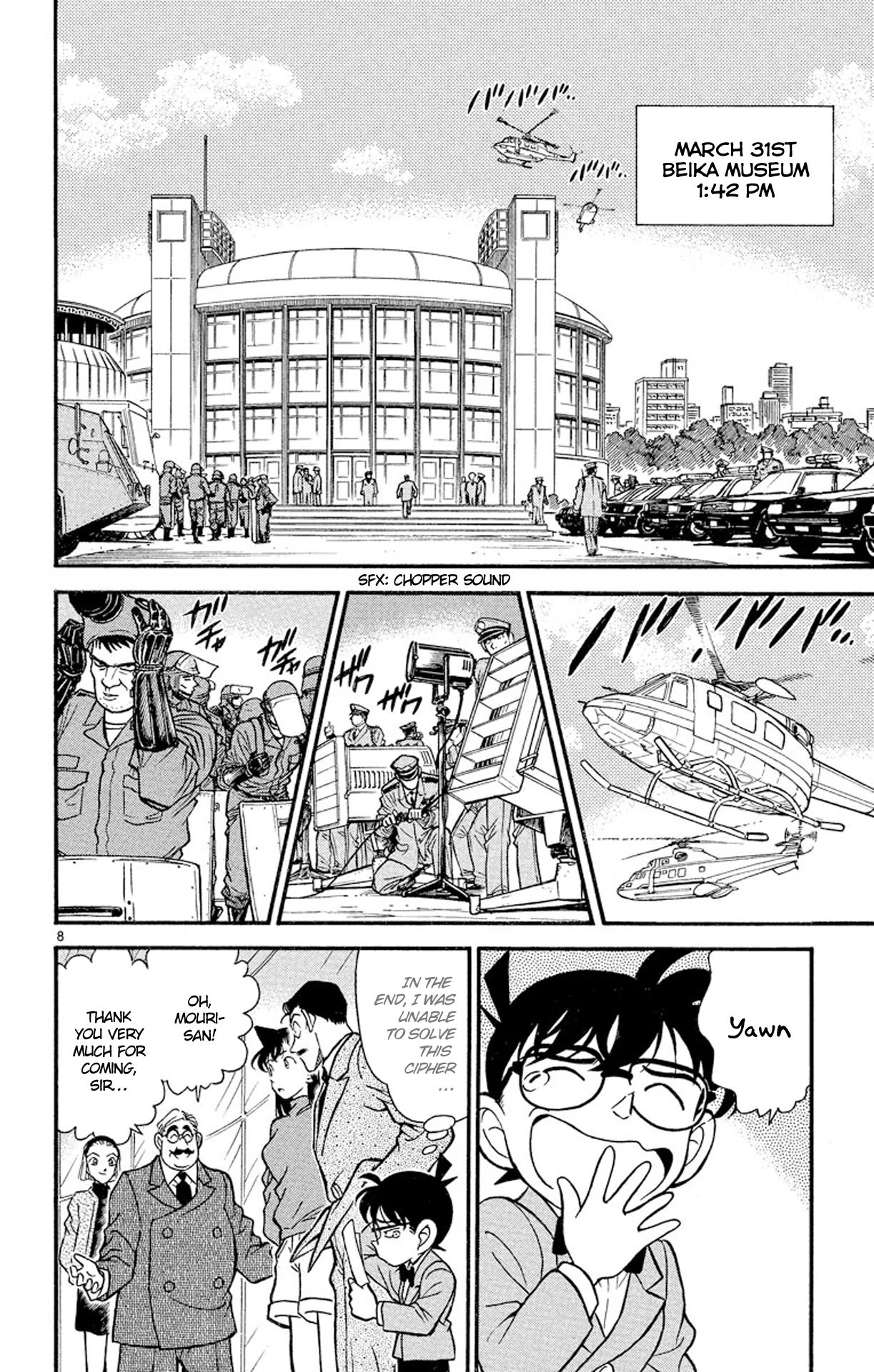 Detective Conan Chapter 156 page 9 - Chapter 156: Encounter