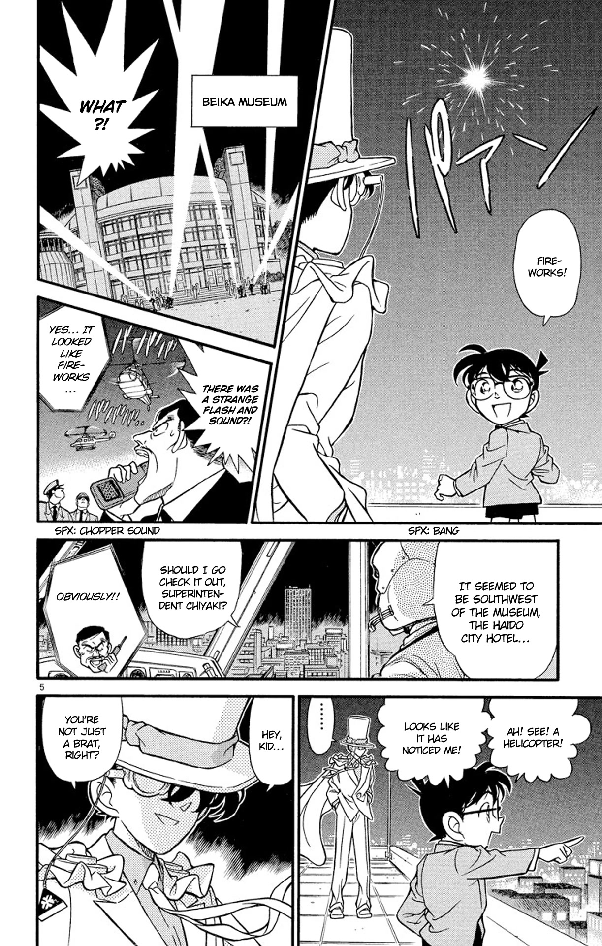 Detective Conan Chapter 157 page 6 - Chapter 157: Disappearance