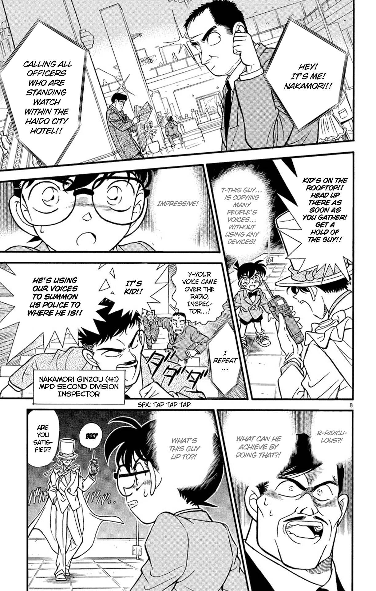 Detective Conan Chapter 157 page 9 - Chapter 157: Disappearance