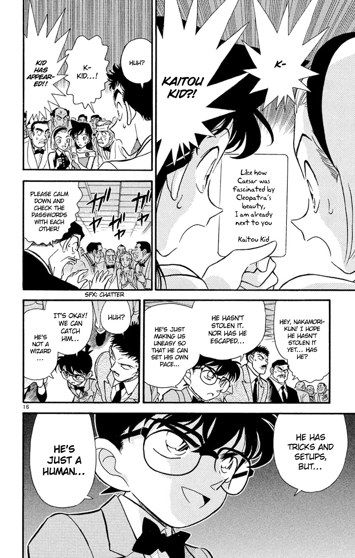 Detective Conan Chapter 158 page 17 - Chapter 158: Presence
