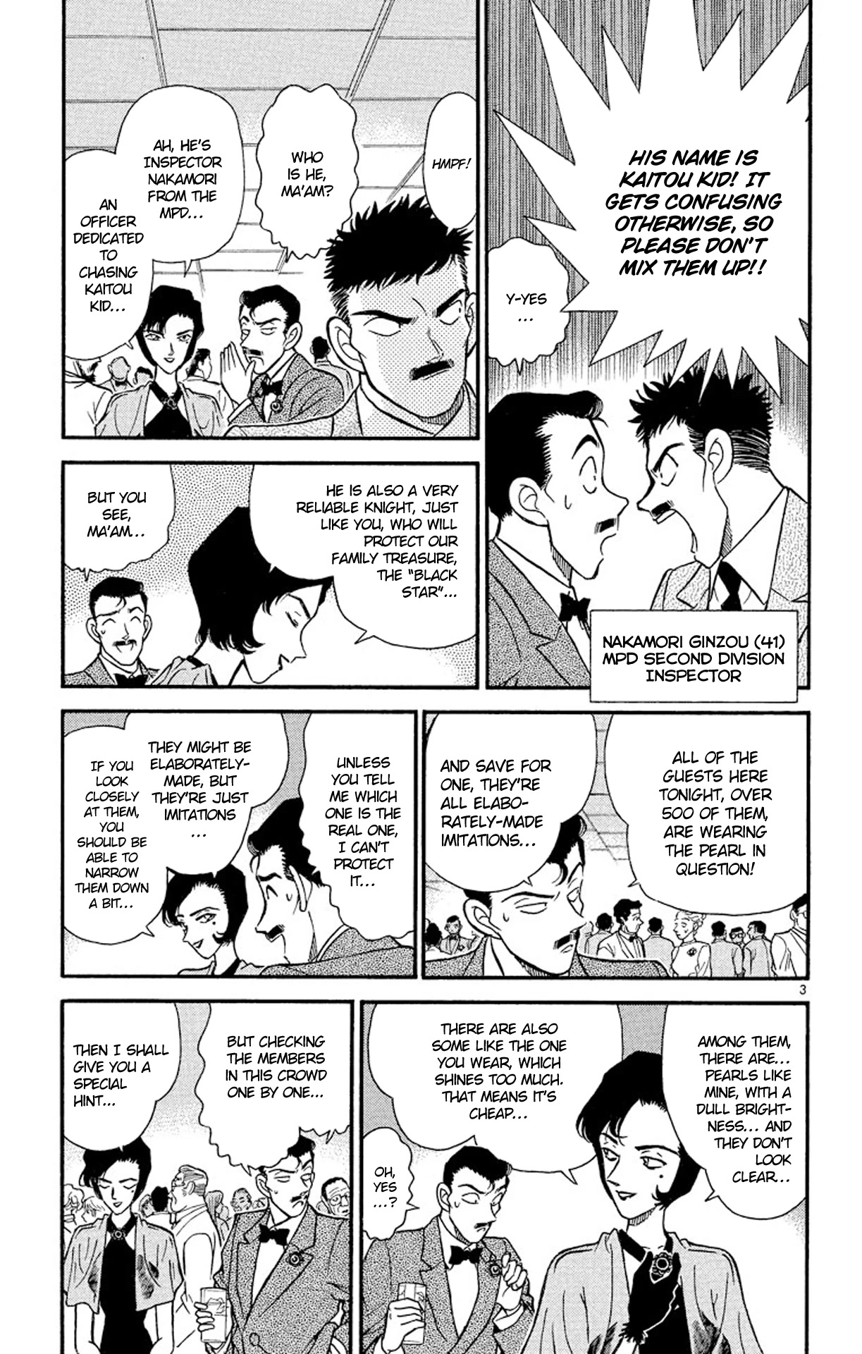 Detective Conan Chapter 158 page 4 - Chapter 158: Presence