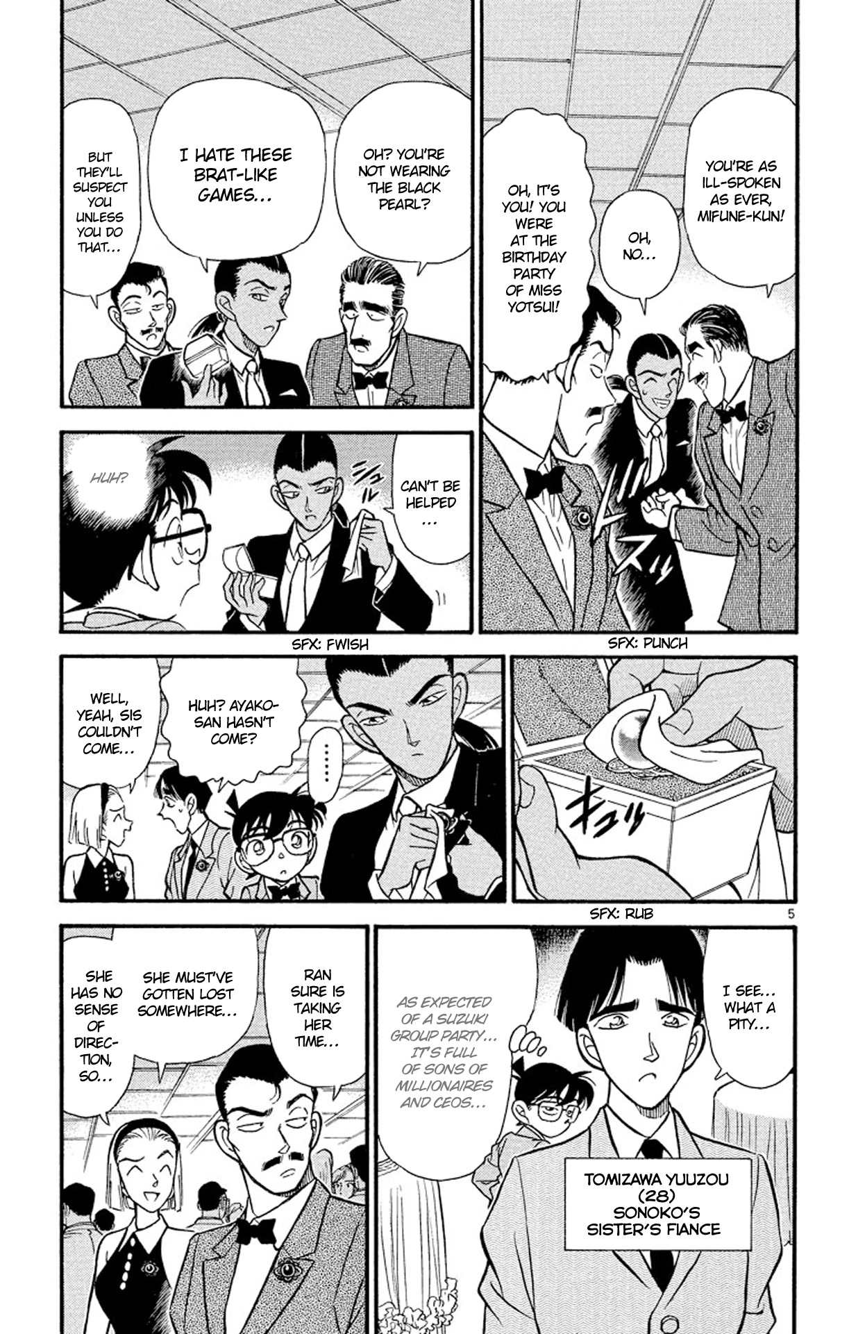 Detective Conan Chapter 158 page 6 - Chapter 158: Presence
