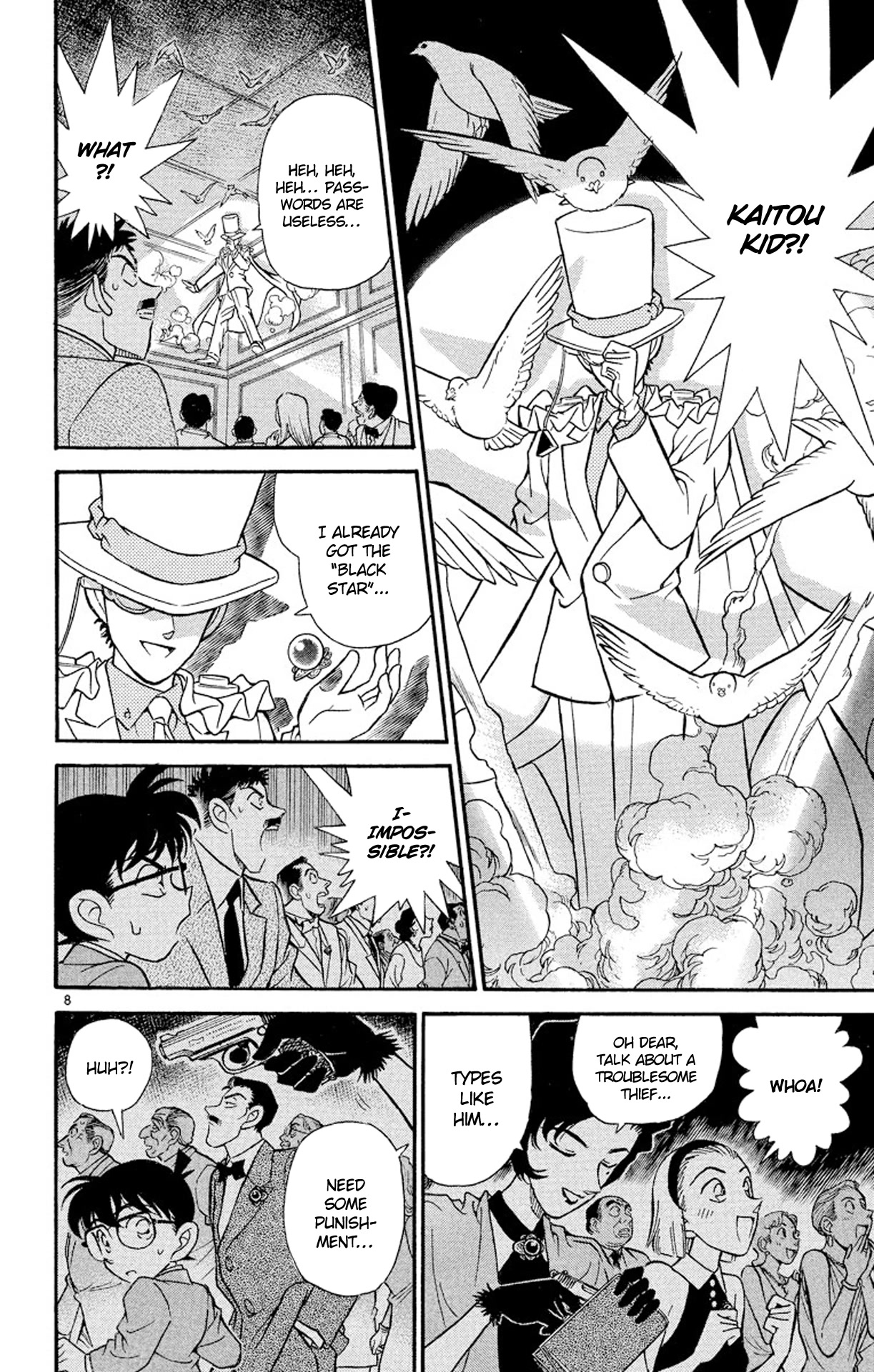 Detective Conan Chapter 158 page 9 - Chapter 158: Presence
