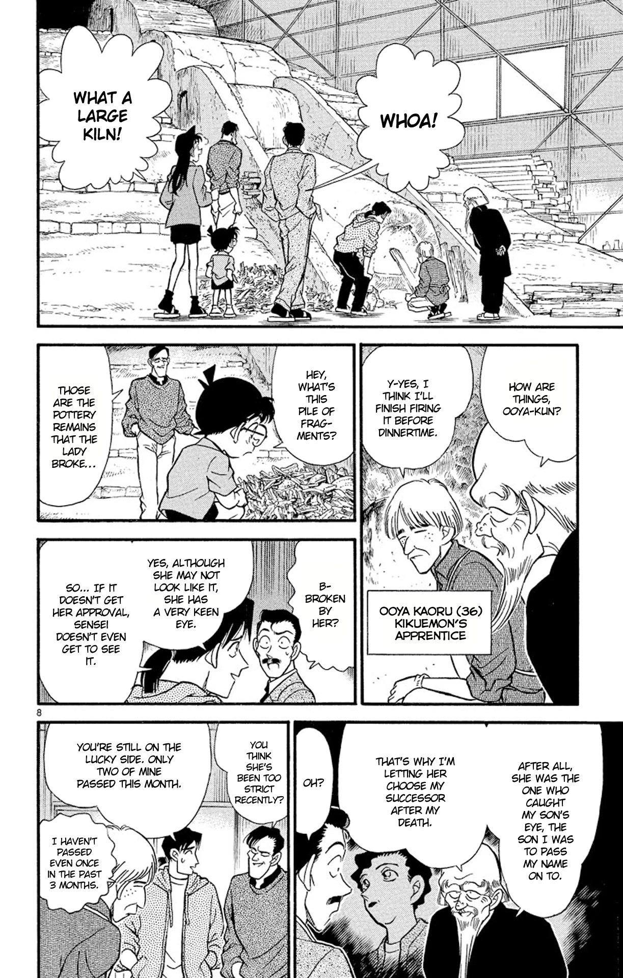 Detective Conan Chapter 160 page 9 - Chapter 160: The Potter's Plot