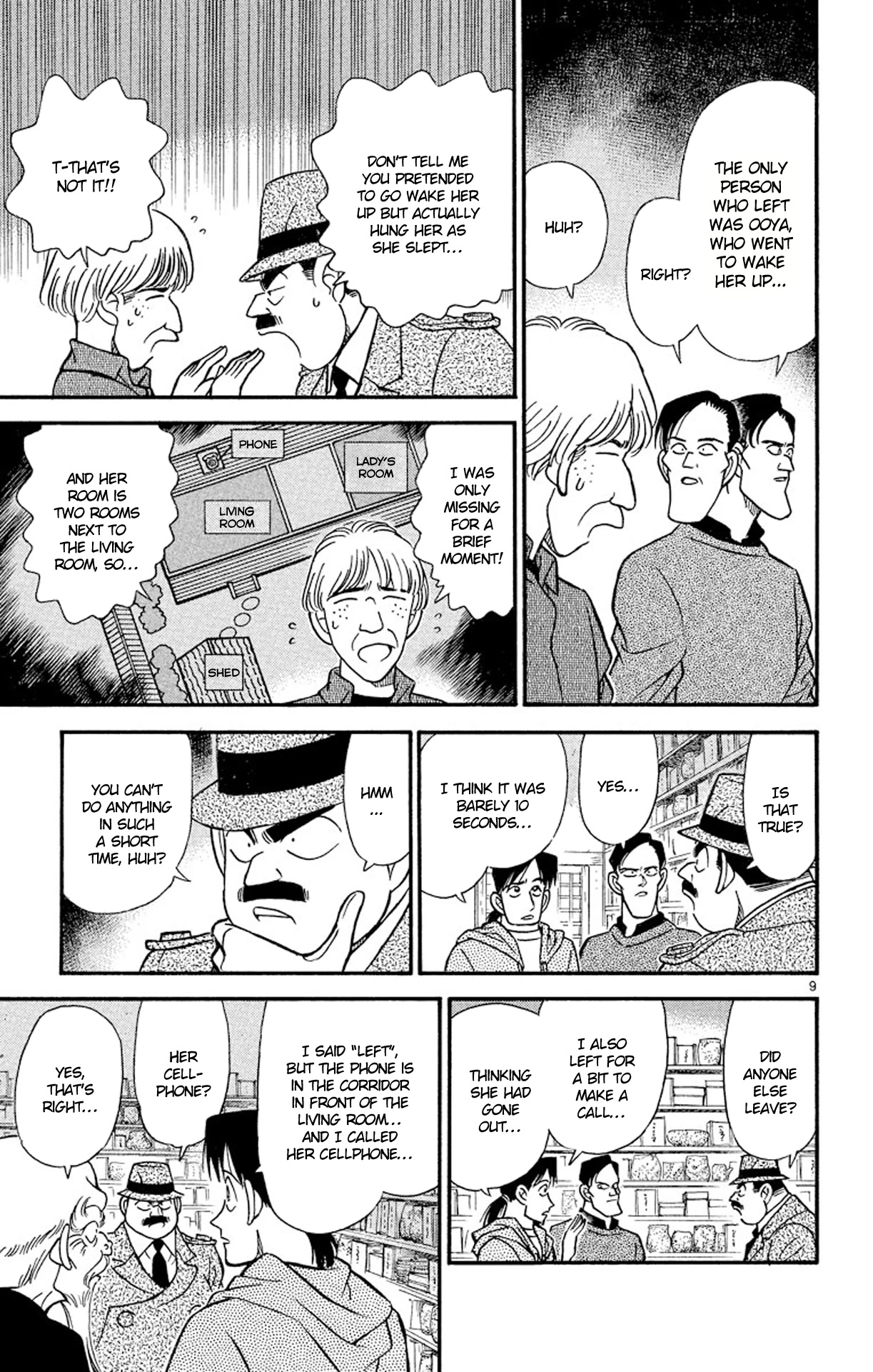 Detective Conan Chapter 161 page 10 - Chapter 161: Irrefutable Evidence