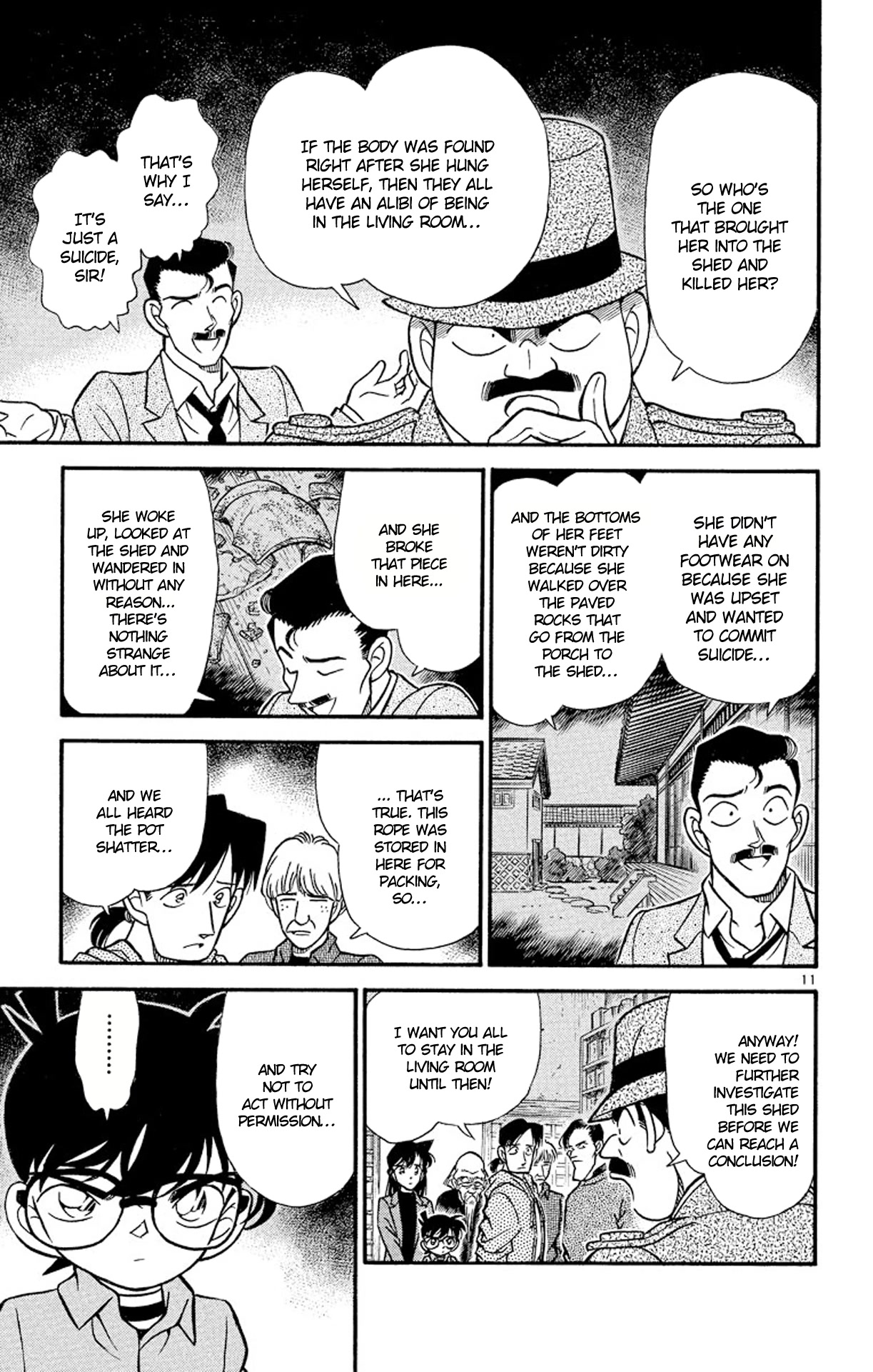 Detective Conan Chapter 161 page 12 - Chapter 161: Irrefutable Evidence