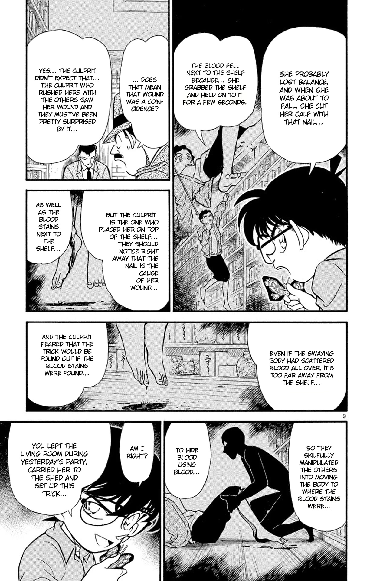 Detective Conan Chapter 162 page 10 - Chapter 162: Killing by Sound?!