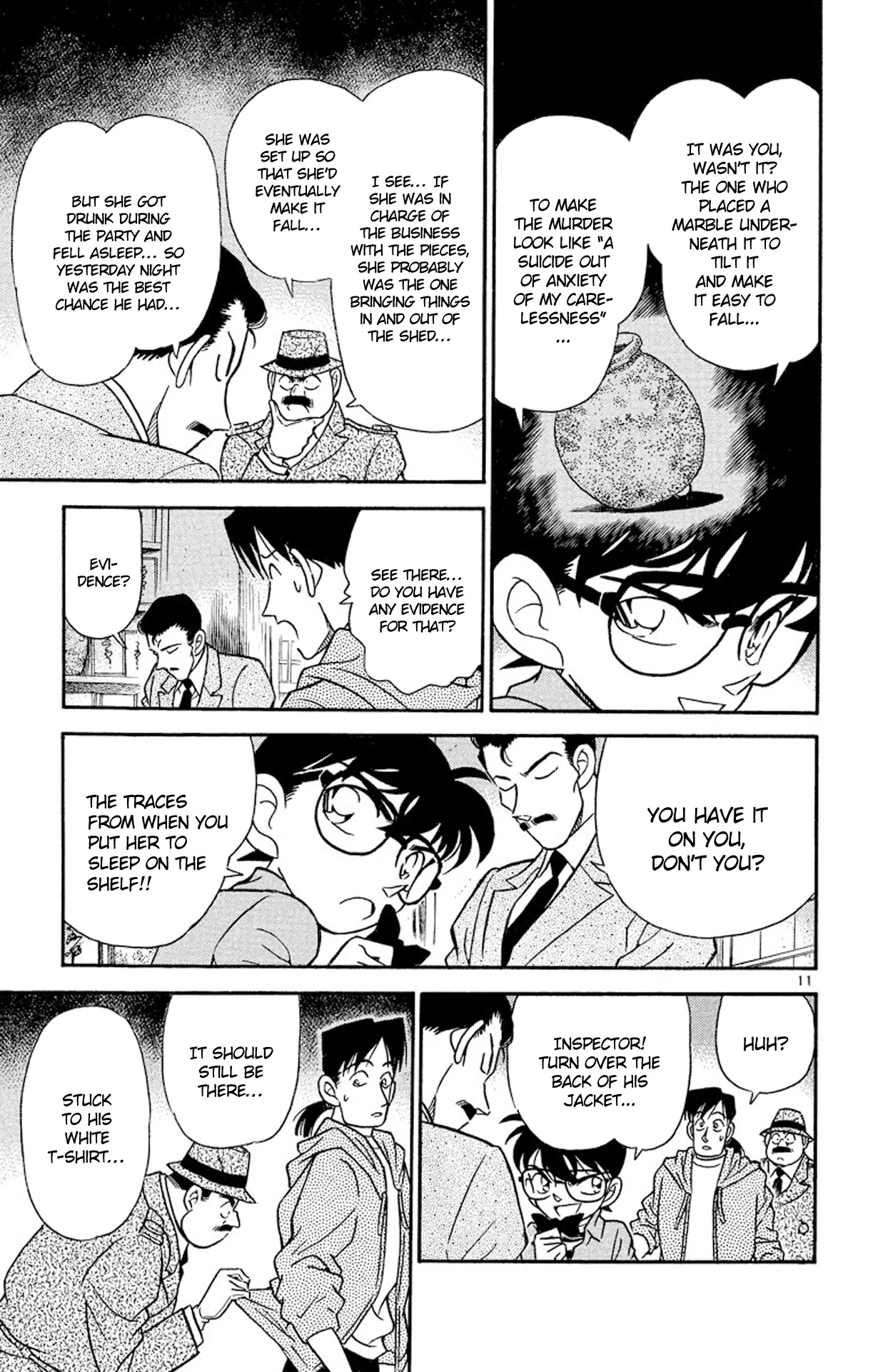 Detective Conan Chapter 162 page 12 - Chapter 162: Killing by Sound?!