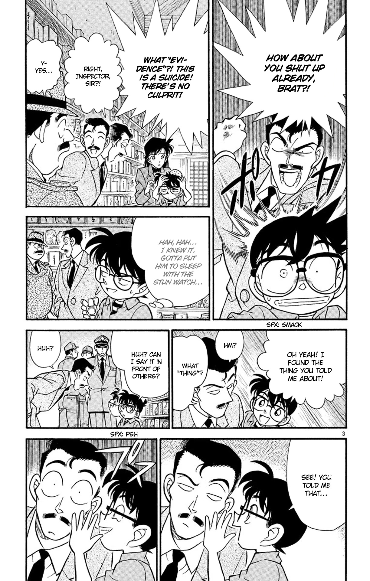 Detective Conan Chapter 162 page 4 - Chapter 162: Killing by Sound?!