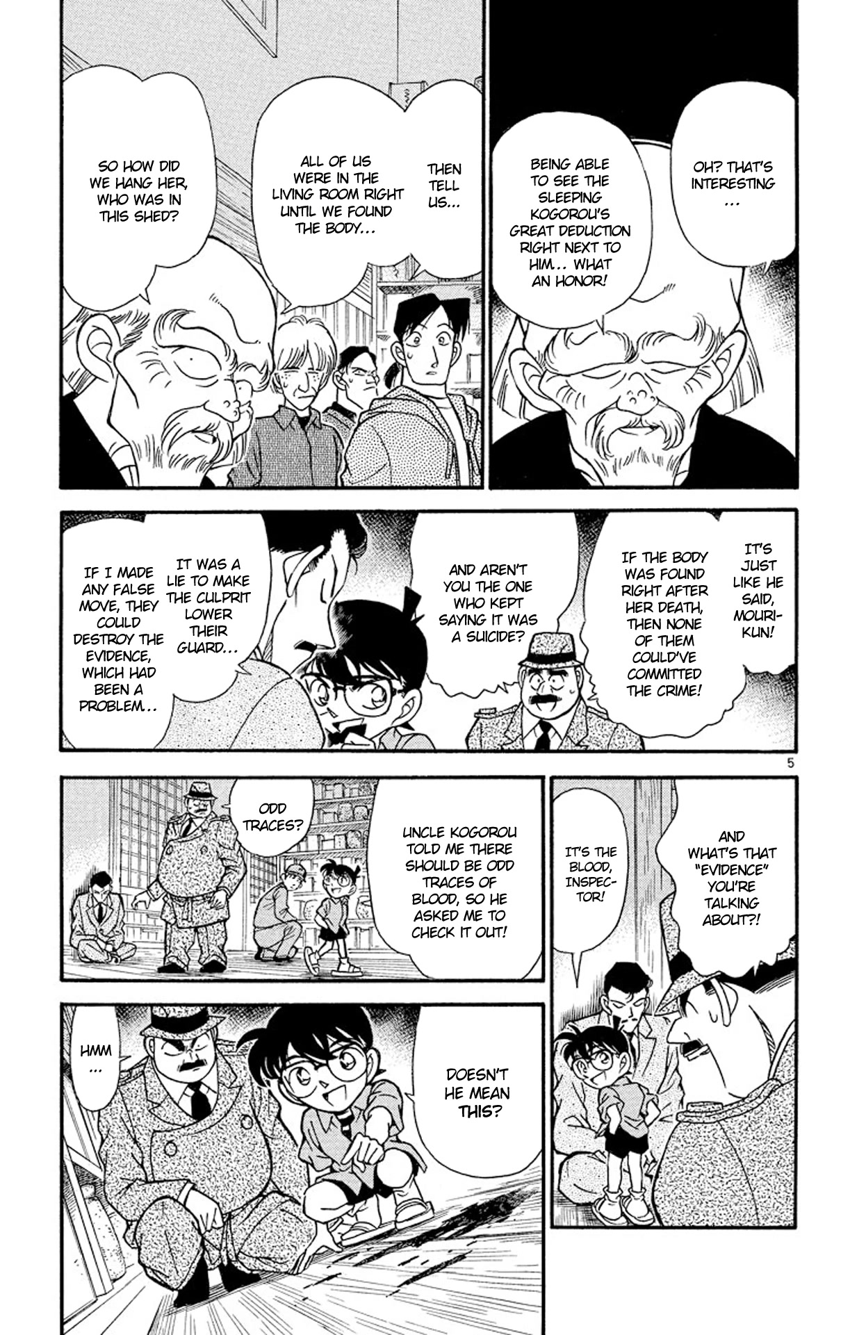 Detective Conan Chapter 162 page 6 - Chapter 162: Killing by Sound?!