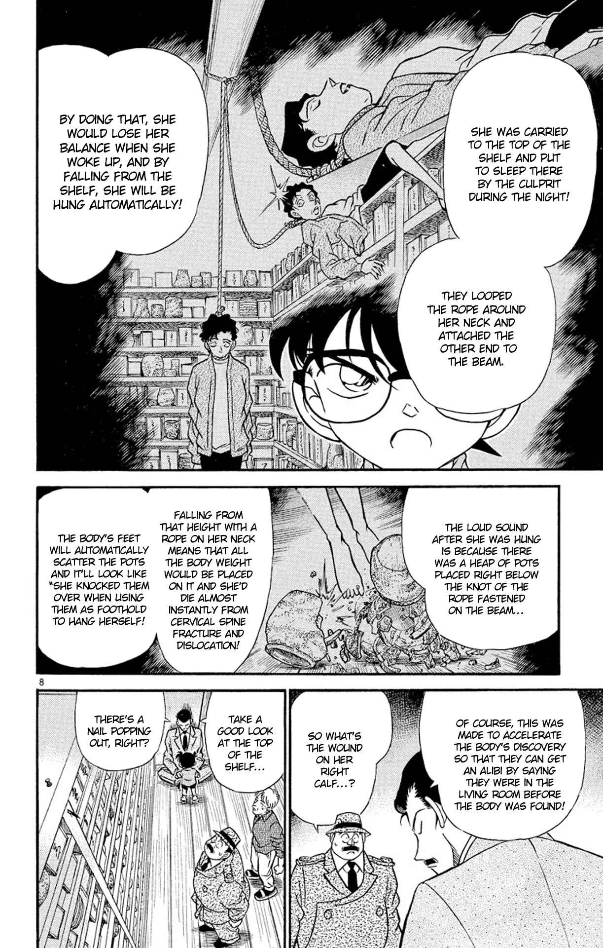 Detective Conan Chapter 162 page 9 - Chapter 162: Killing by Sound?!