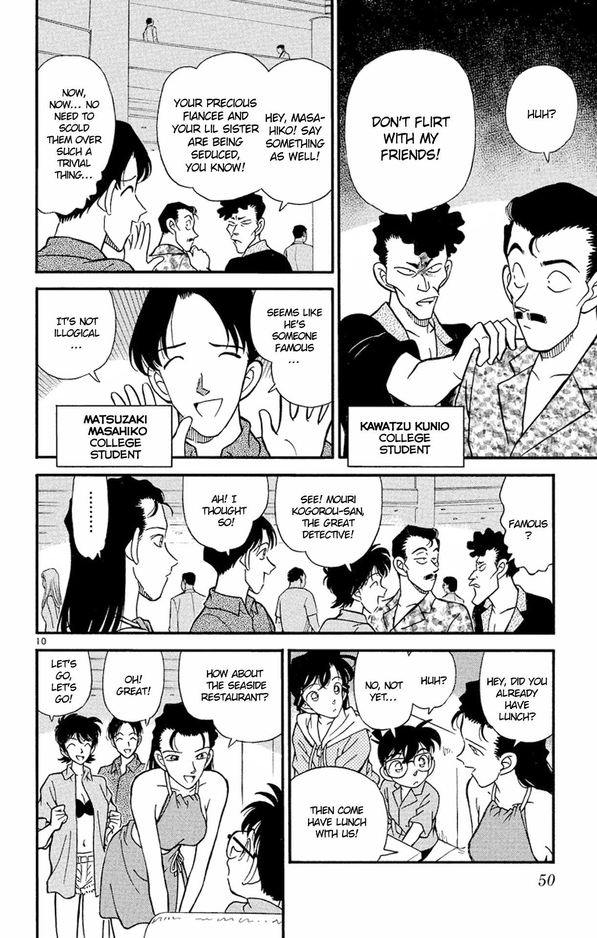 Detective Conan Chapter 163 page 10 - Chapter 163: The 3 Plans