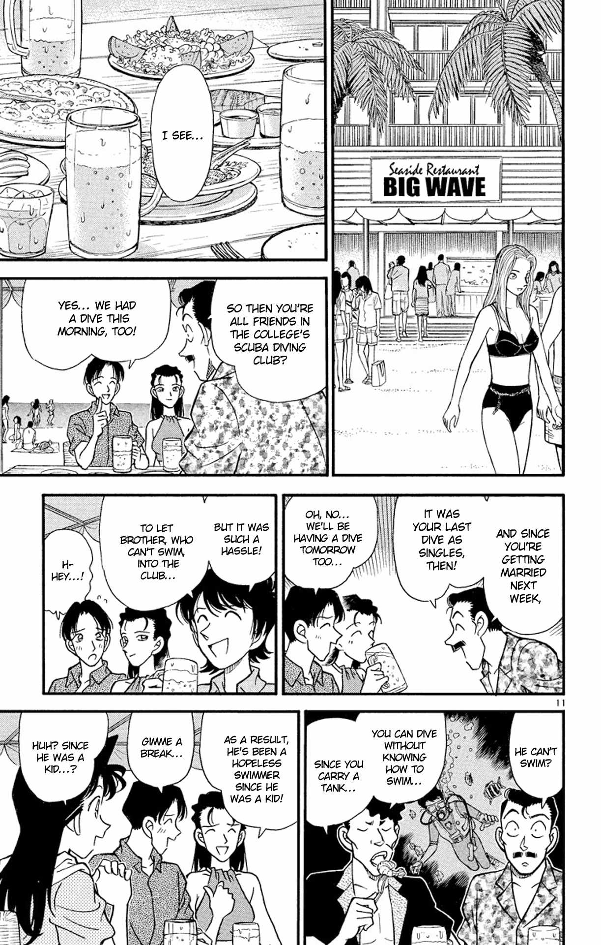 Detective Conan Chapter 163 page 11 - Chapter 163: The 3 Plans