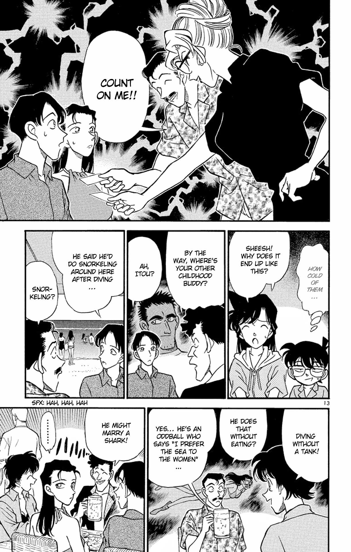 Detective Conan Chapter 163 page 13 - Chapter 163: The 3 Plans
