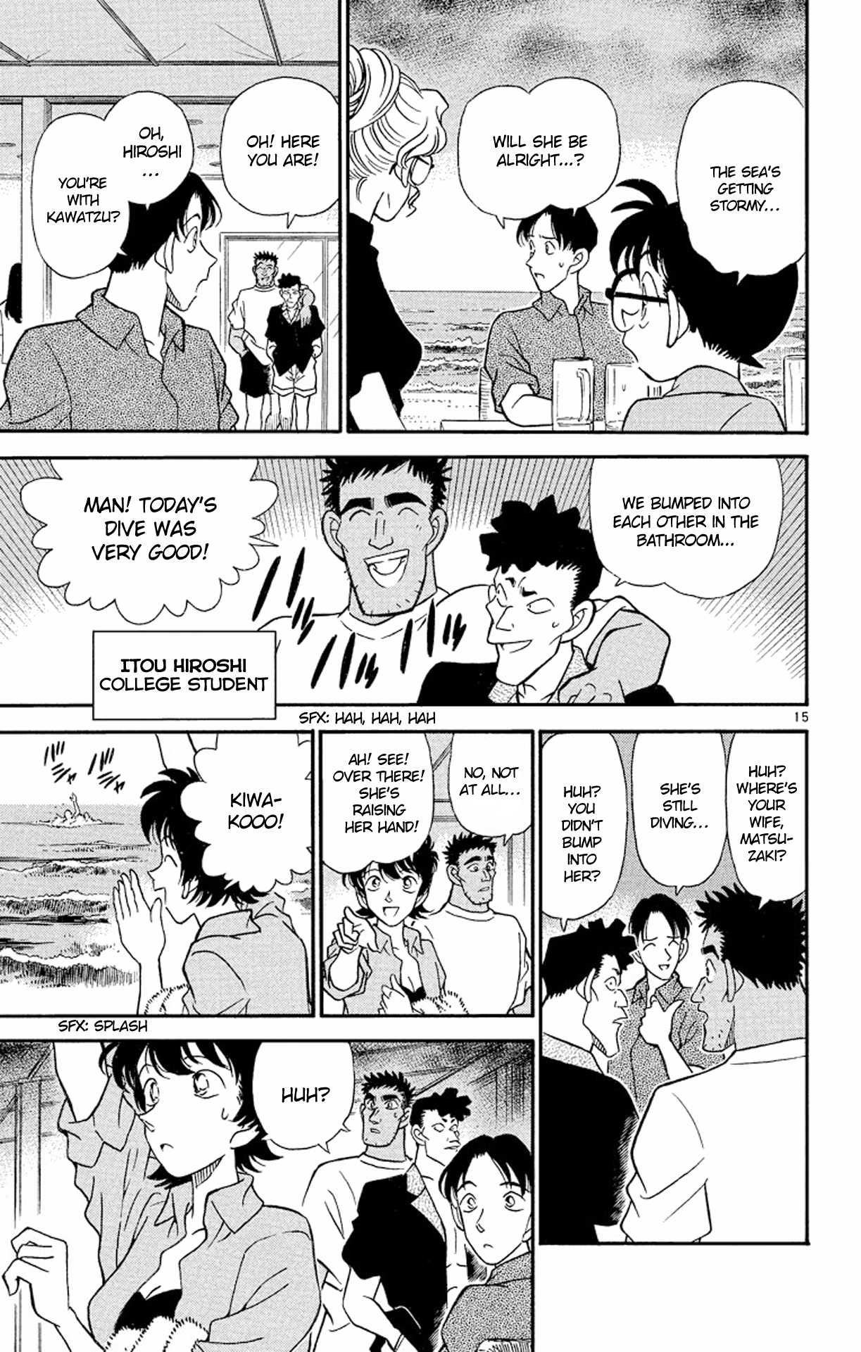 Detective Conan Chapter 163 page 15 - Chapter 163: The 3 Plans