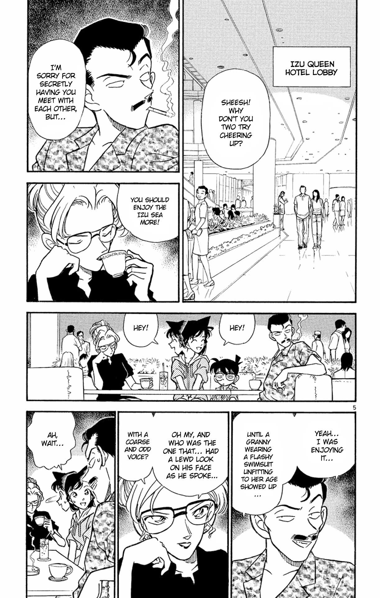 Detective Conan Chapter 163 page 5 - Chapter 163: The 3 Plans