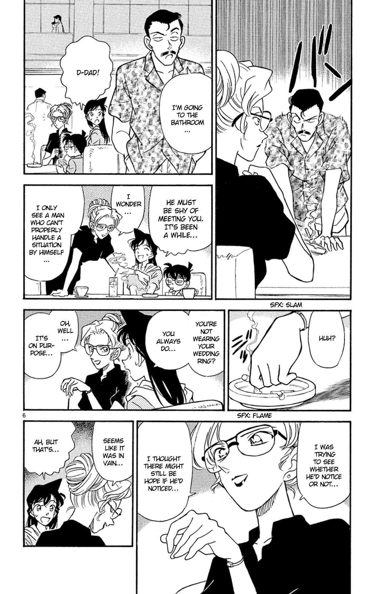 Detective Conan Chapter 163 page 6 - Chapter 163: The 3 Plans