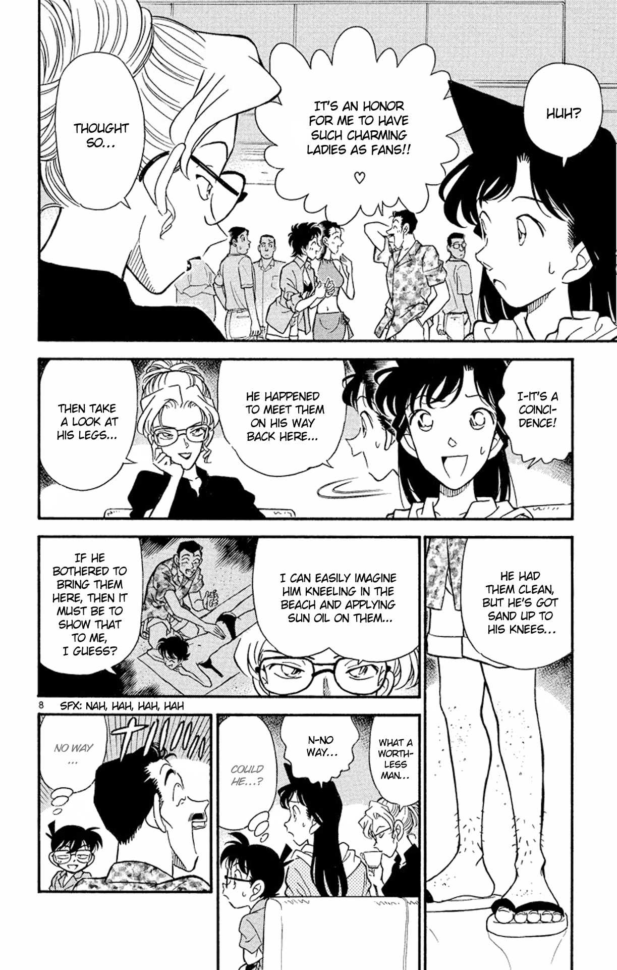 Detective Conan Chapter 163 page 8 - Chapter 163: The 3 Plans