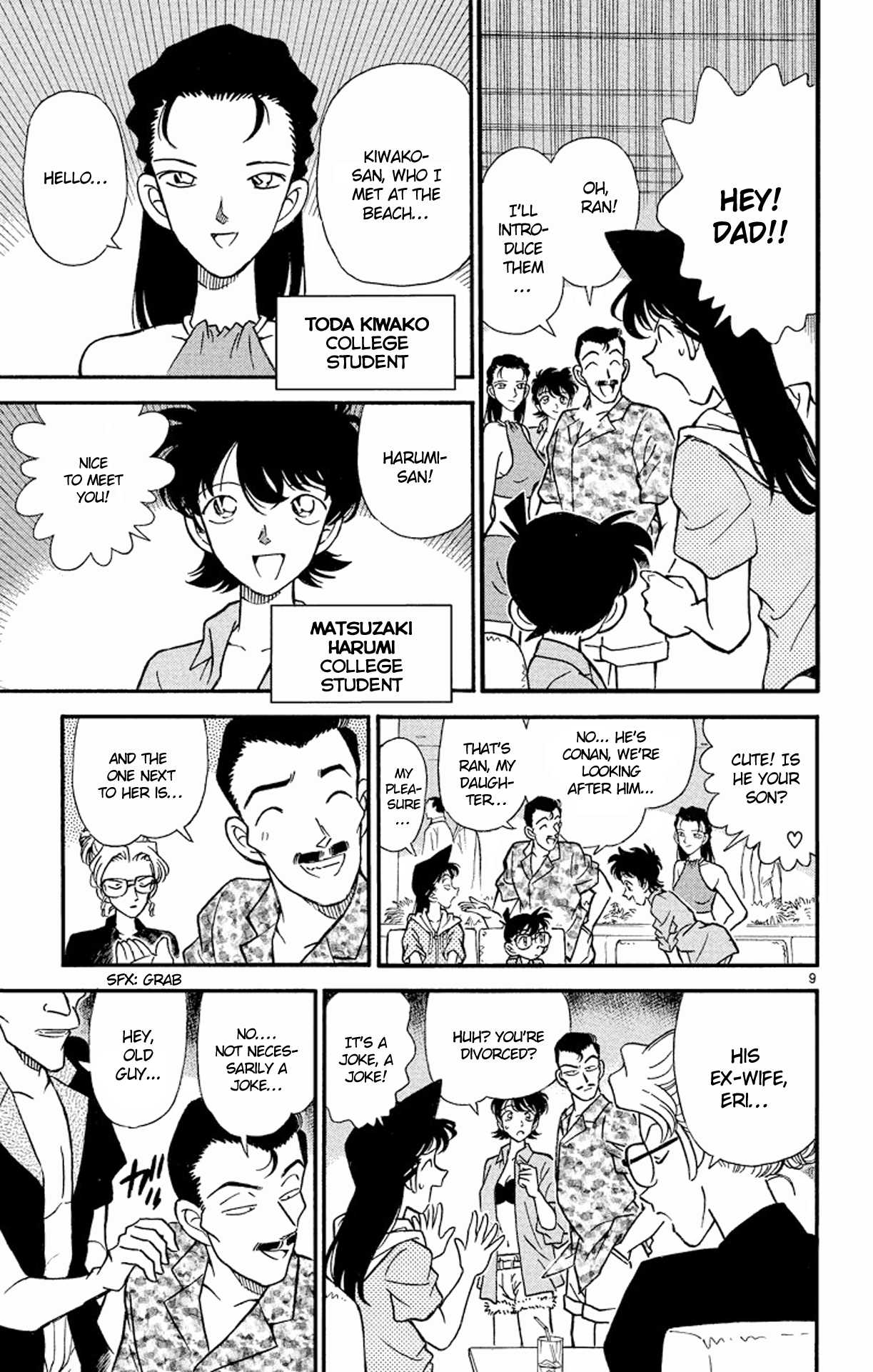 Detective Conan Chapter 163 page 9 - Chapter 163: The 3 Plans