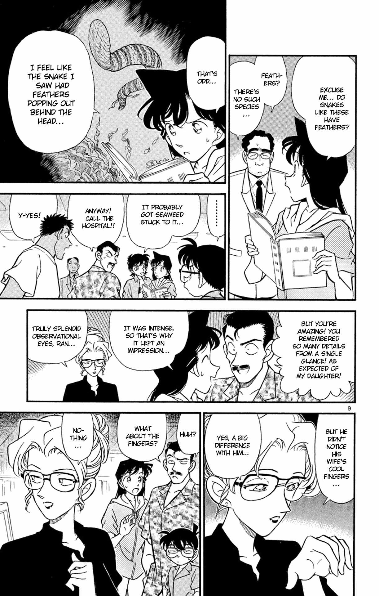 Detective Conan Chapter 164 page 10 - Chapter 164: The Weapon That Fled