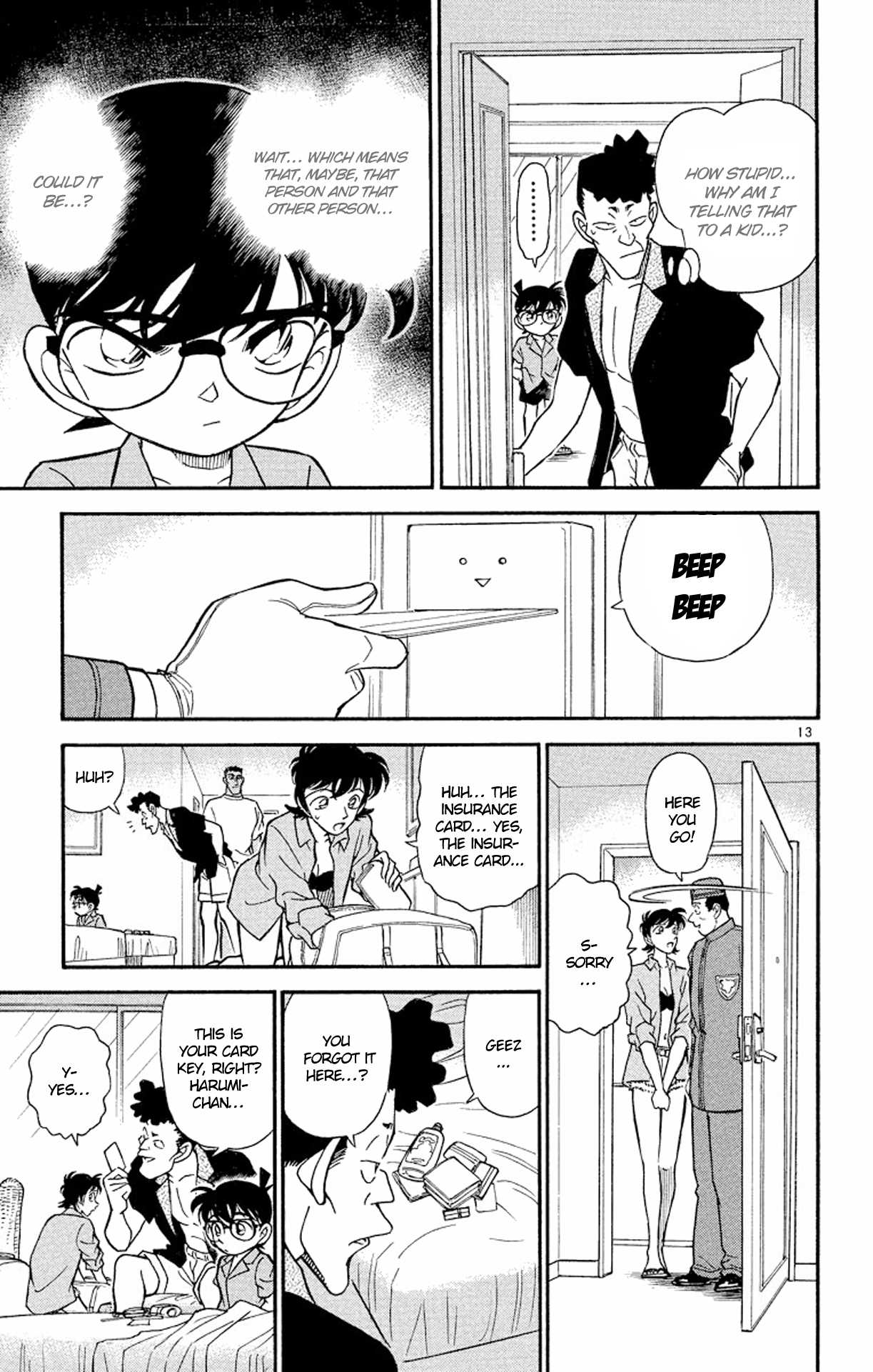 Detective Conan Chapter 164 page 14 - Chapter 164: The Weapon That Fled