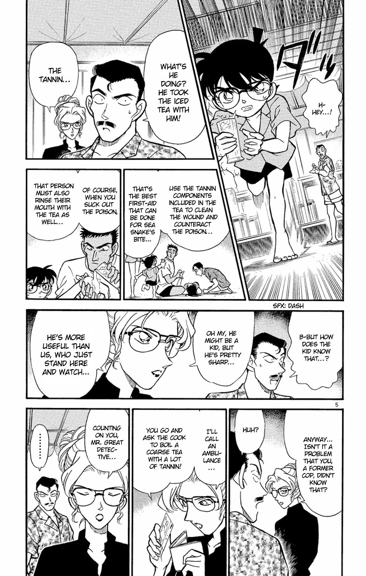 Detective Conan Chapter 164 page 6 - Chapter 164: The Weapon That Fled