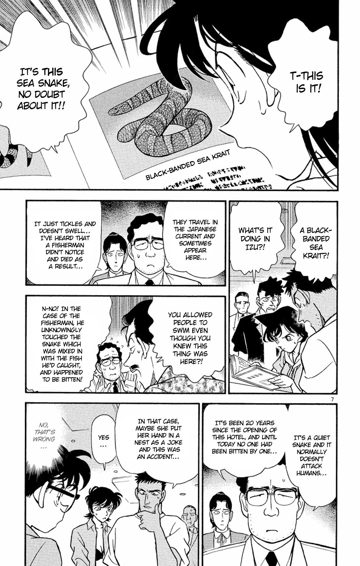 Detective Conan Chapter 164 page 8 - Chapter 164: The Weapon That Fled